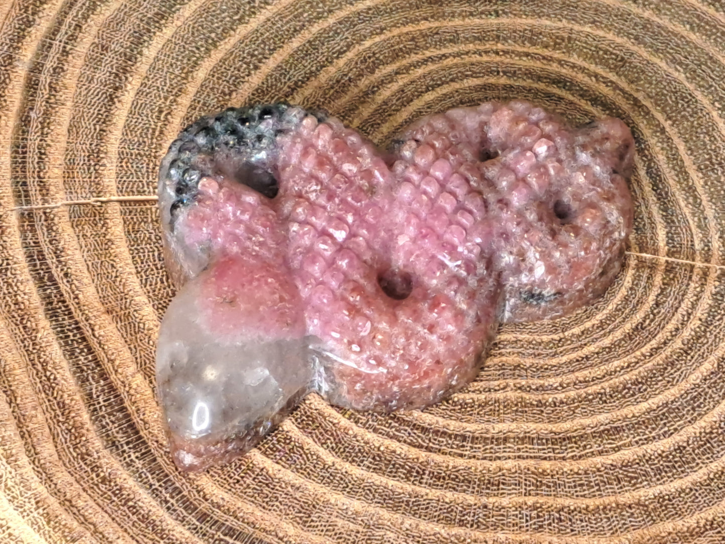 Rhodonite Snakes