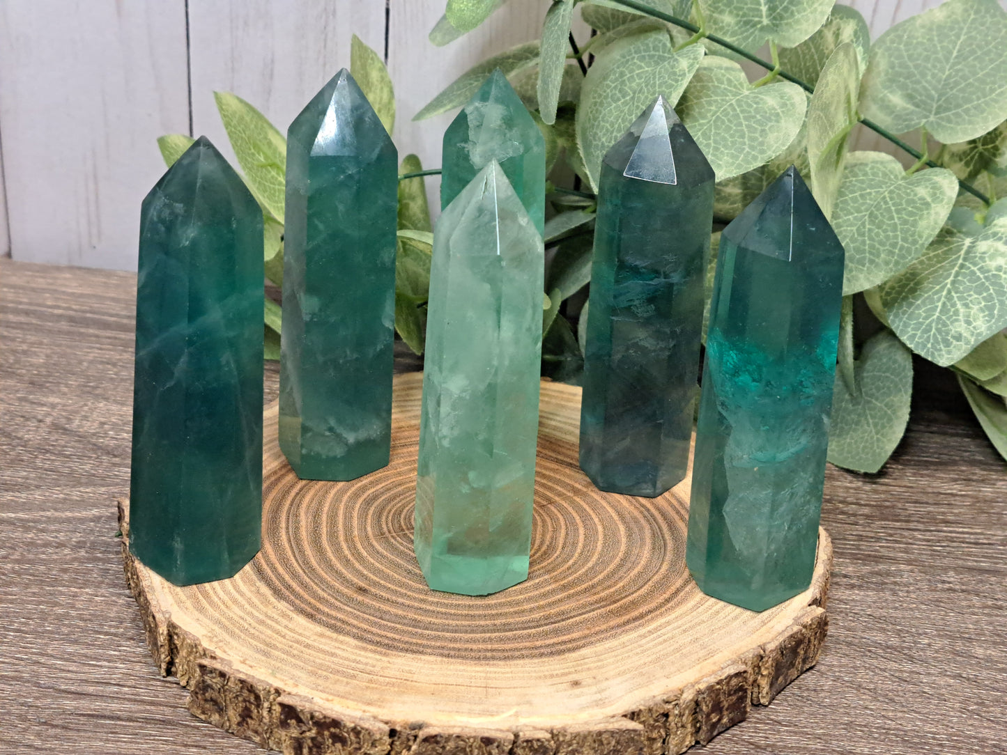 Green Fluorite Towers