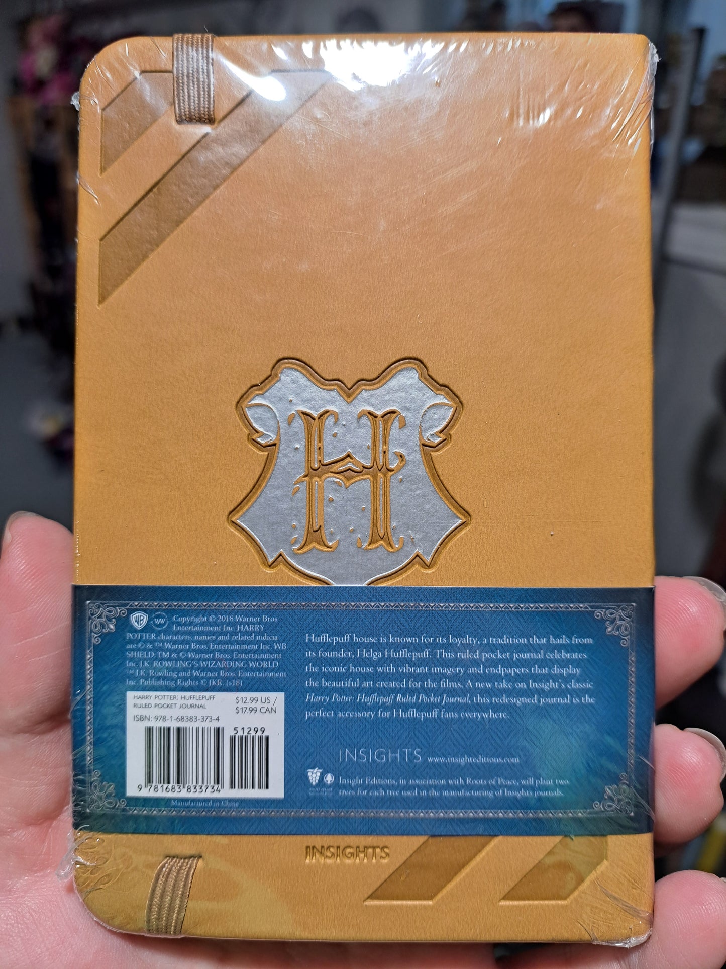 Harry Potter Hufflepuff Ruled Journal