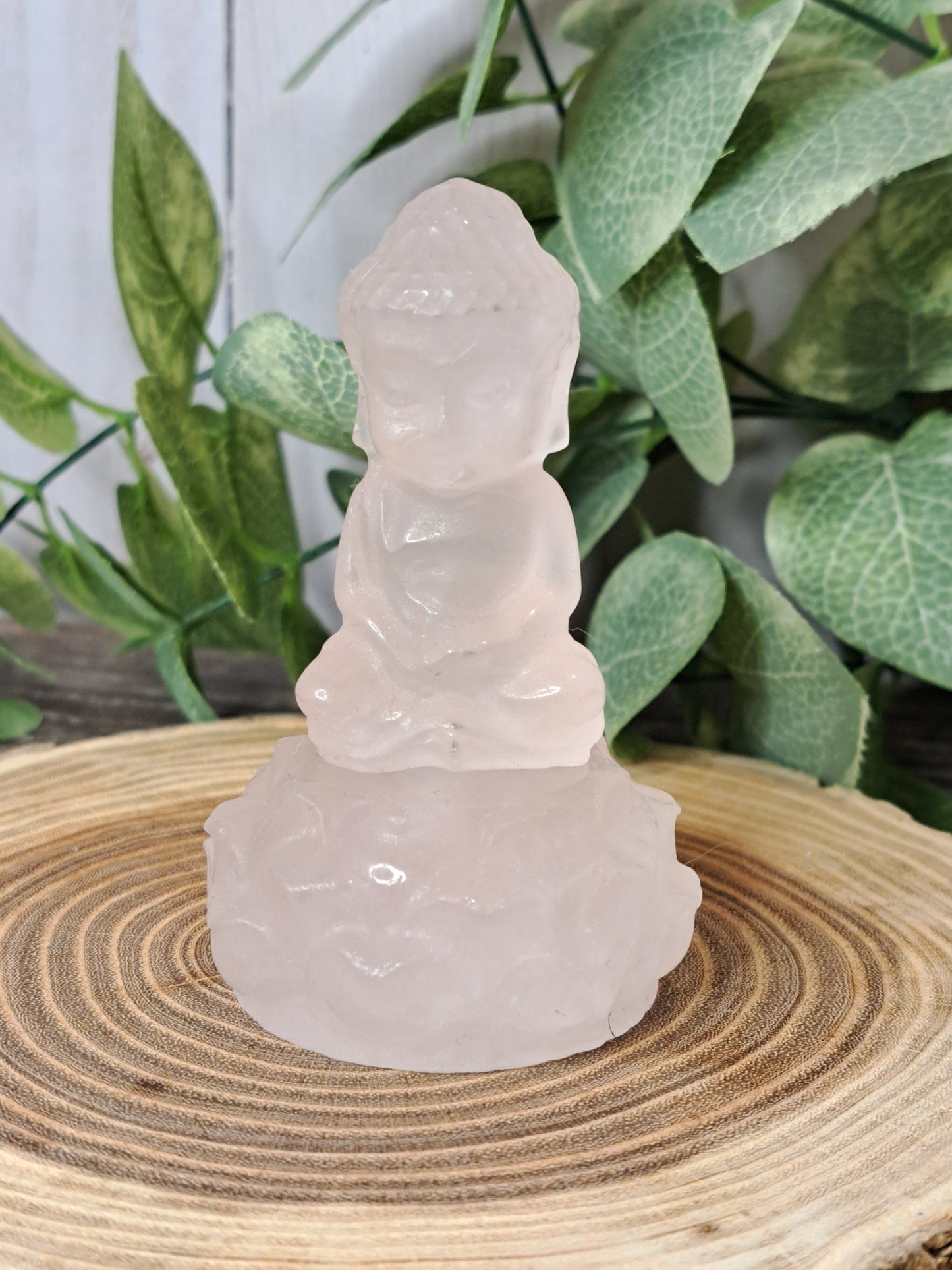 Buddha Carvings with Lotus