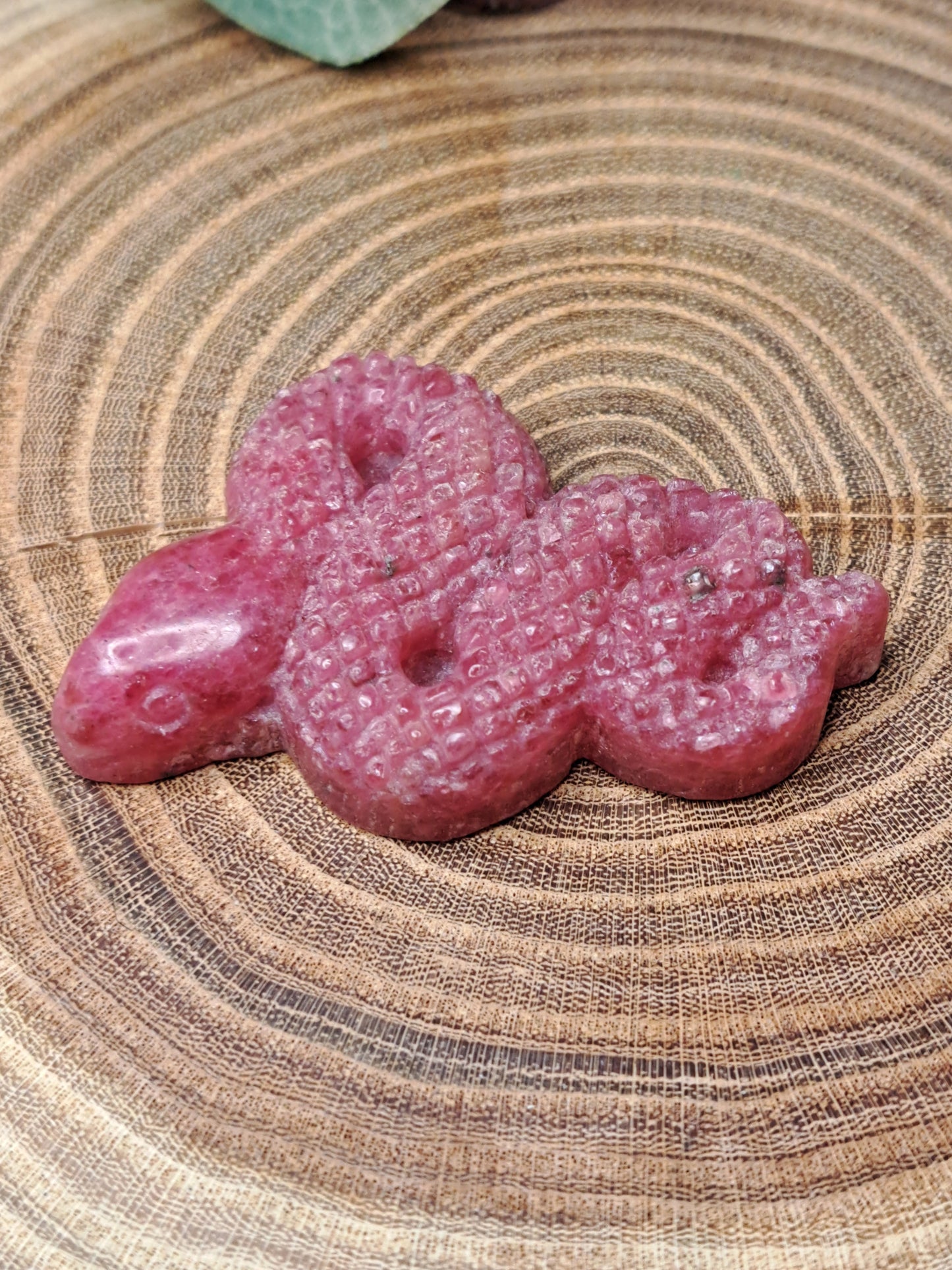 Rhodonite Snakes