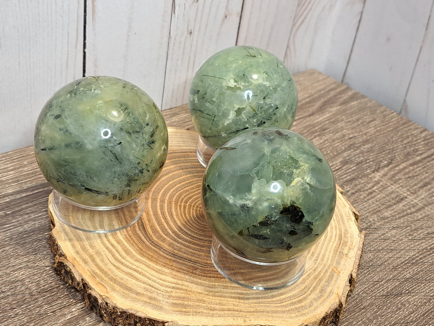 Prehnite Spheres