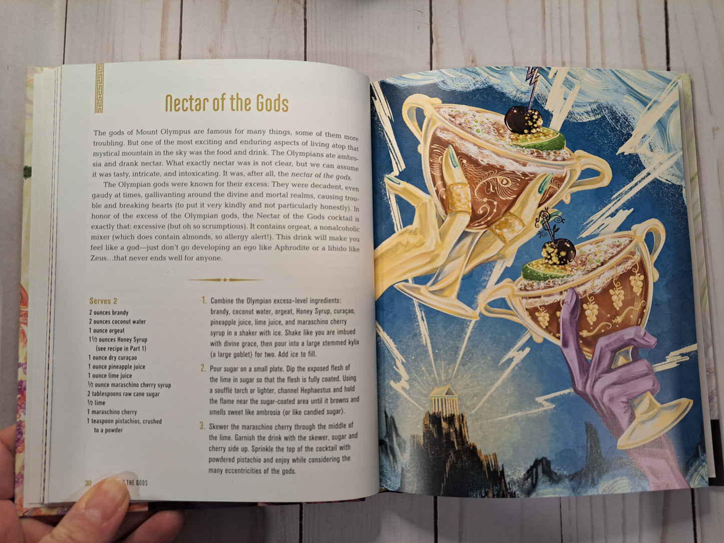 Nectar of the Gods: From Hera's Hurricane to the Appletini of Discord, 75 Mythical Cocktails to Drink like a Deity