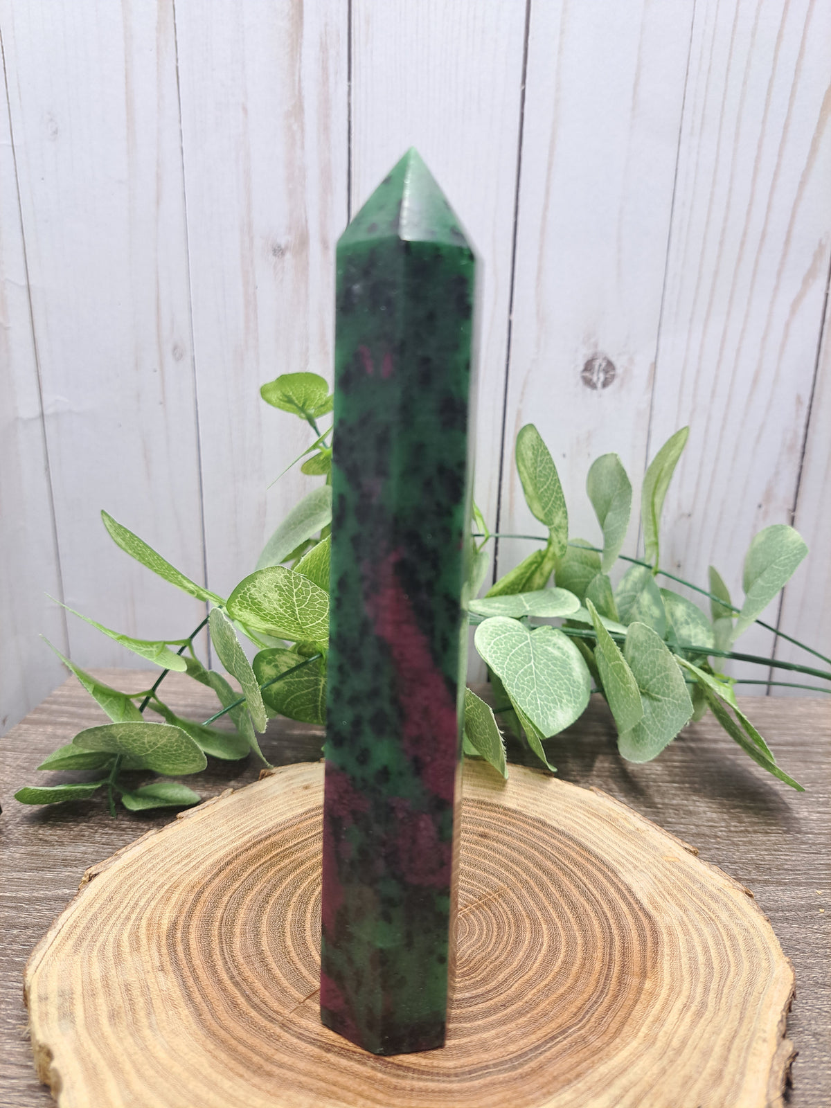 Ruby Zoisite Towers - Large