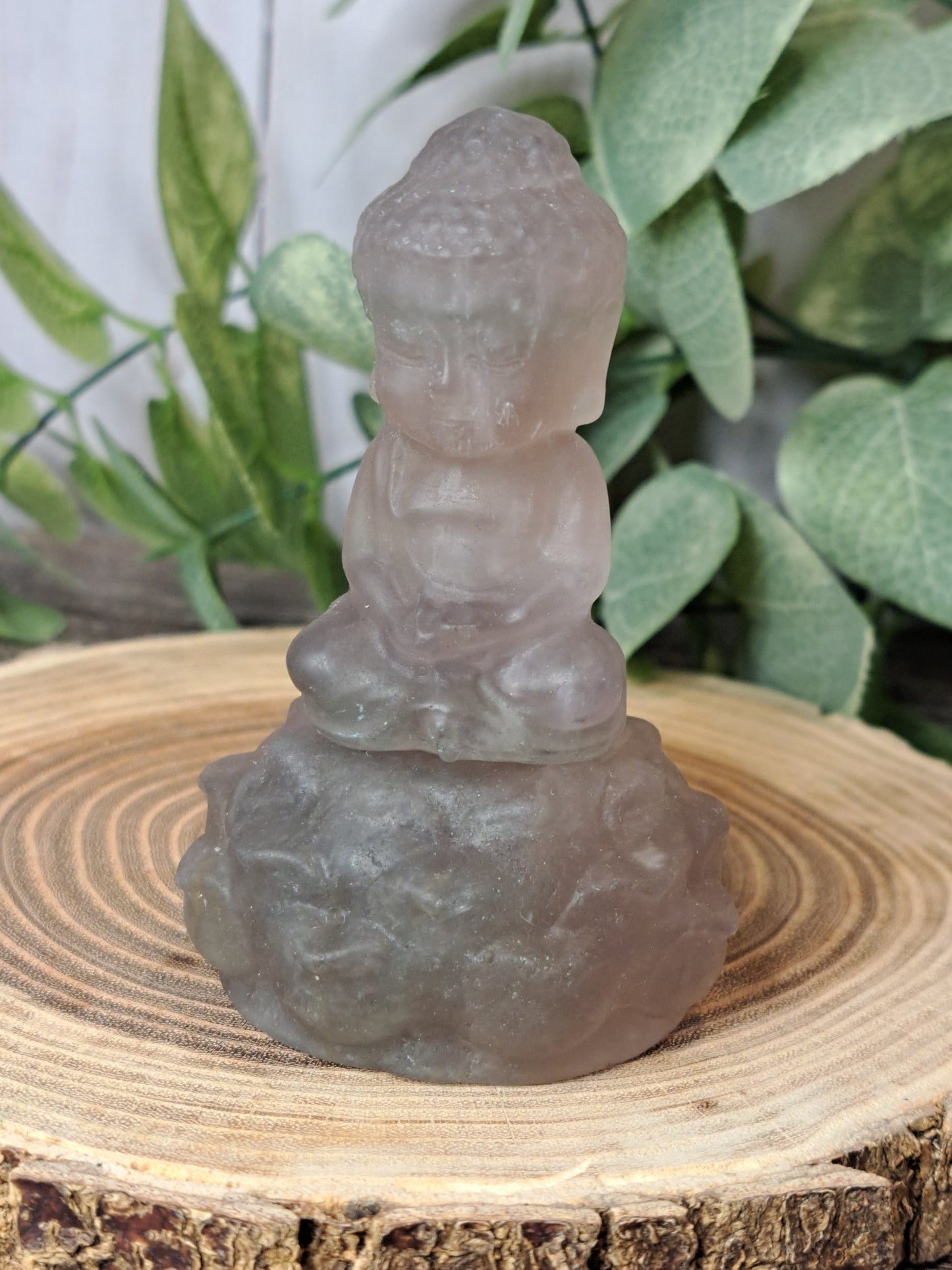 Buddha Carvings with Lotus