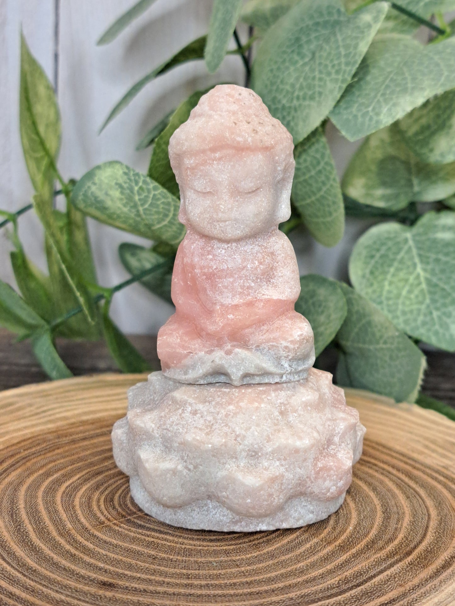 Buddha Carvings with Lotus