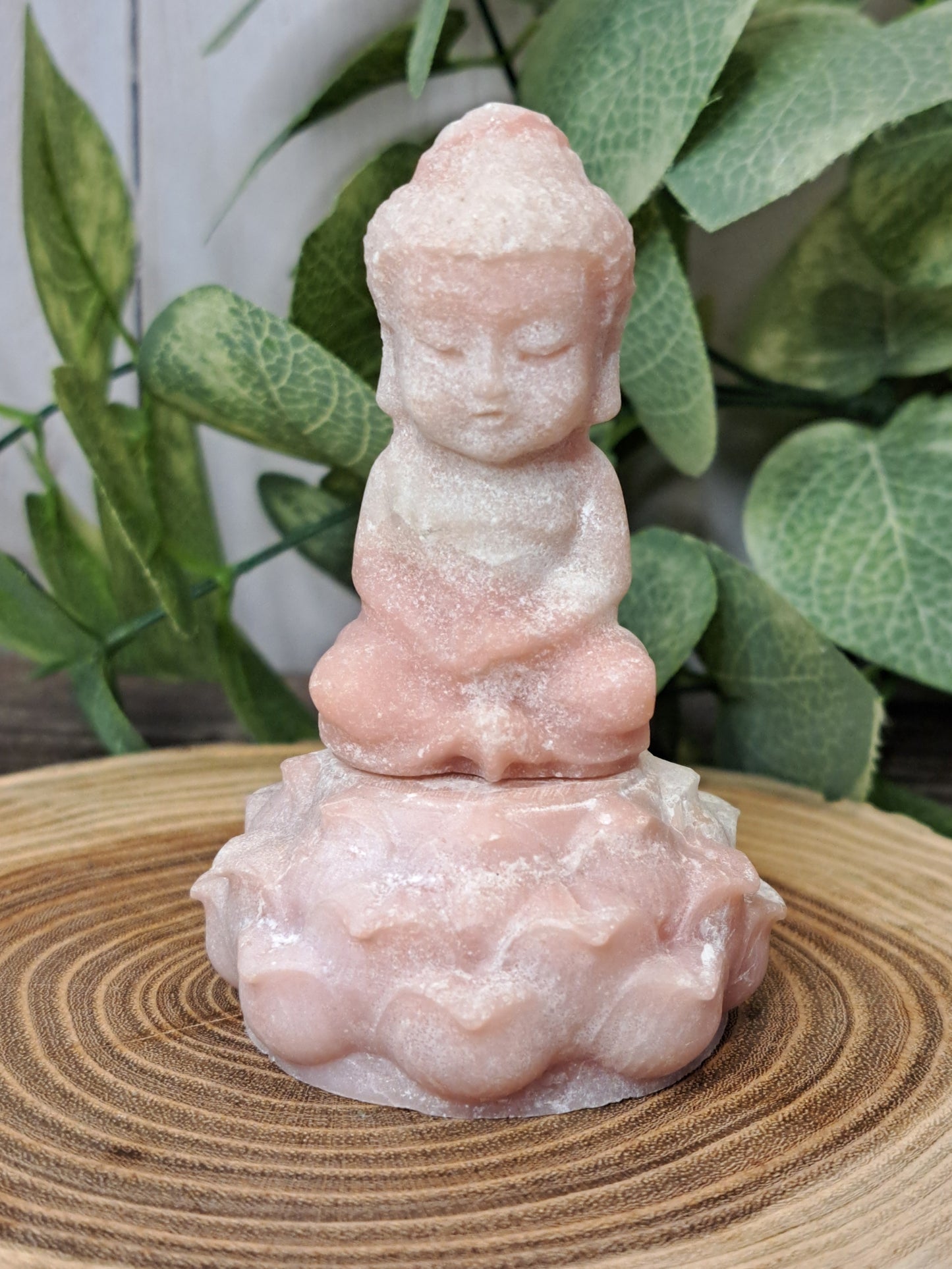 Buddha Carvings with Lotus