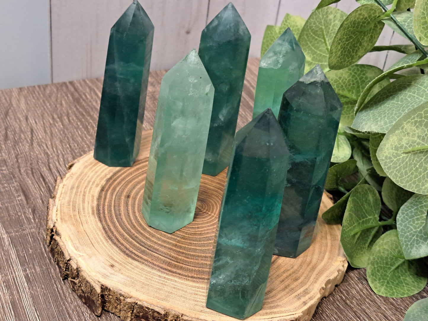 Green Fluorite Towers