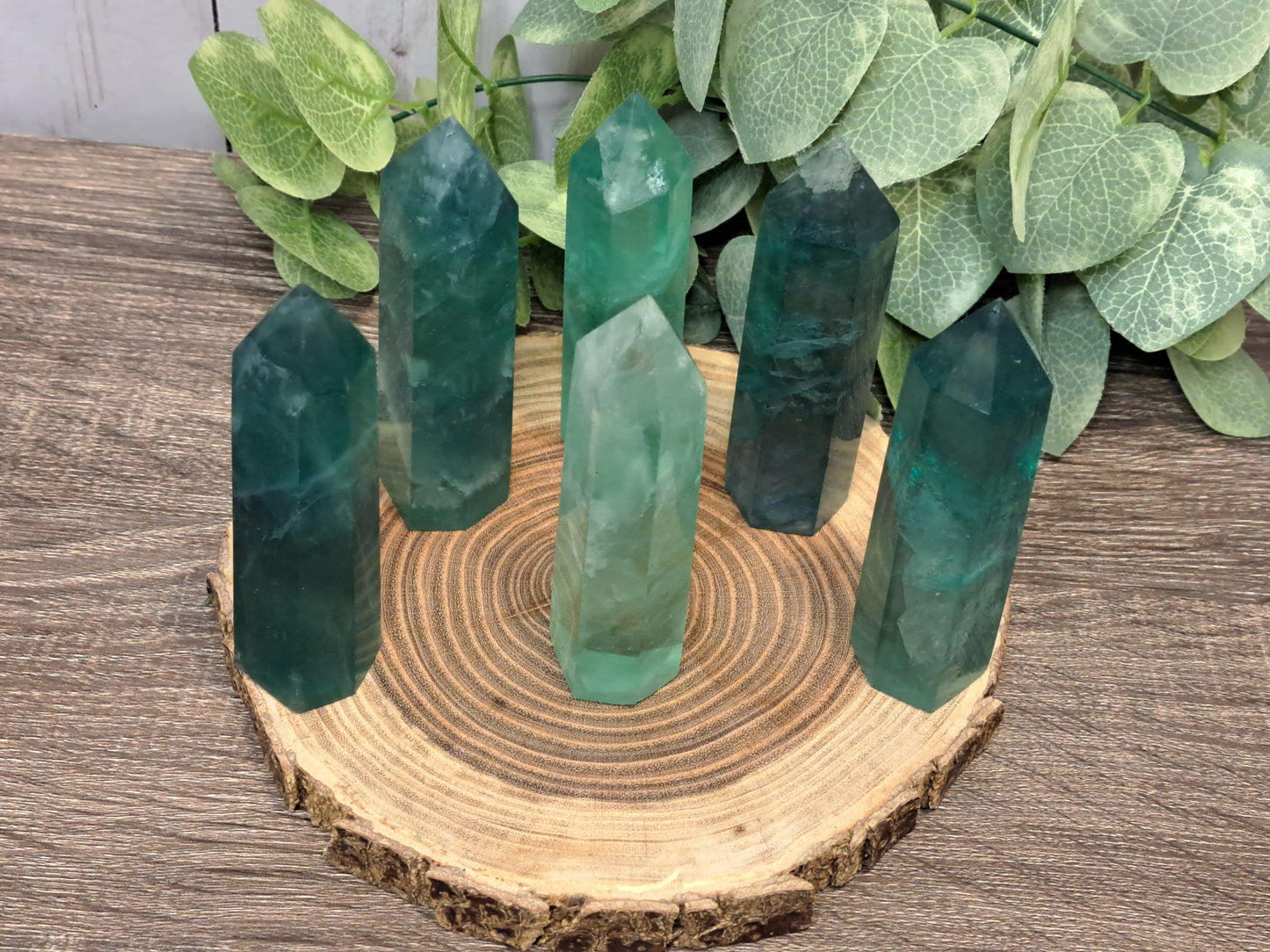 Green Fluorite Towers