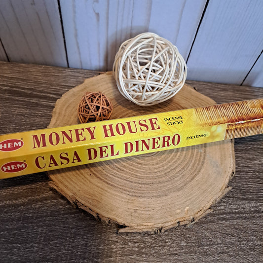 Money House Incense Sticks pk 20