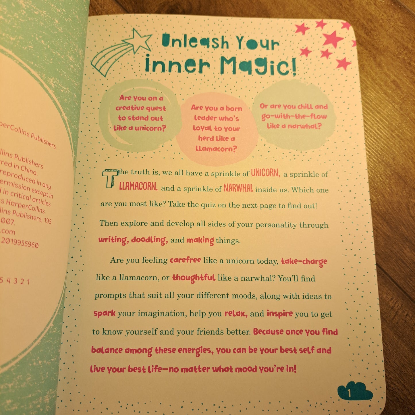 You Are Magic: A Guided Journal to Unlock the Power of Your Inner Unicorn, Llamacorn, and Narwhal