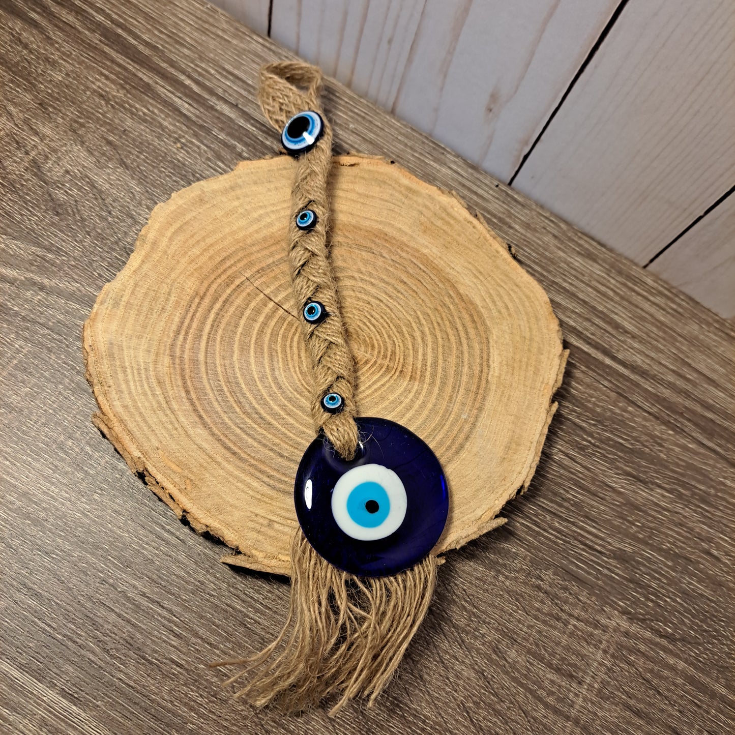 Nazar Charm, Evil Eye Protection Amulet, Made From Turkish Glass