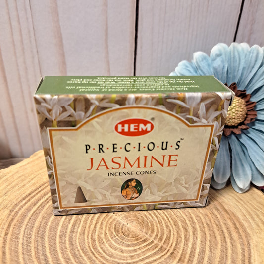 Jasmine Incense Cones pk 10
