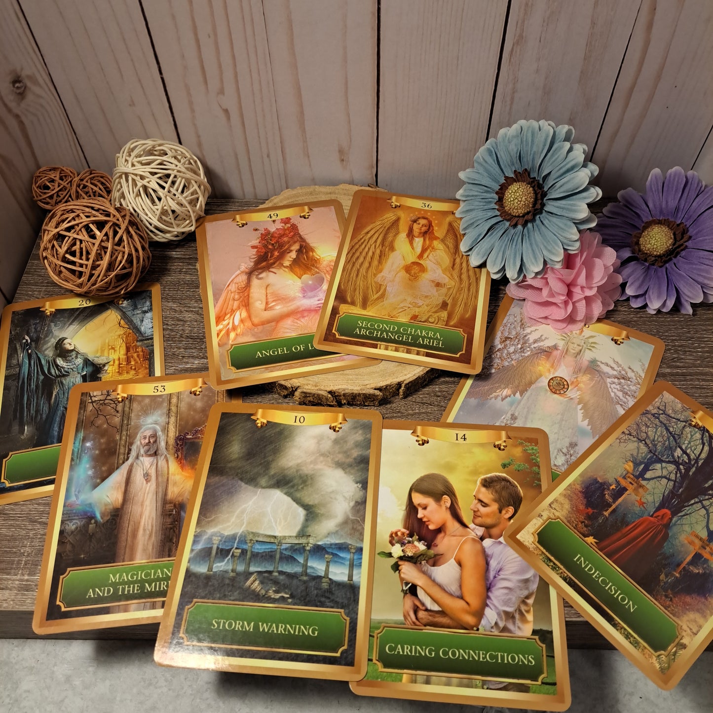 Energy Oracle Cards- 48 cards and guidebook
