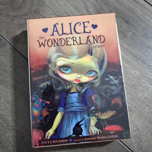 Alice the Wonderland Oracle - 45 cards Pocket Mini Size
