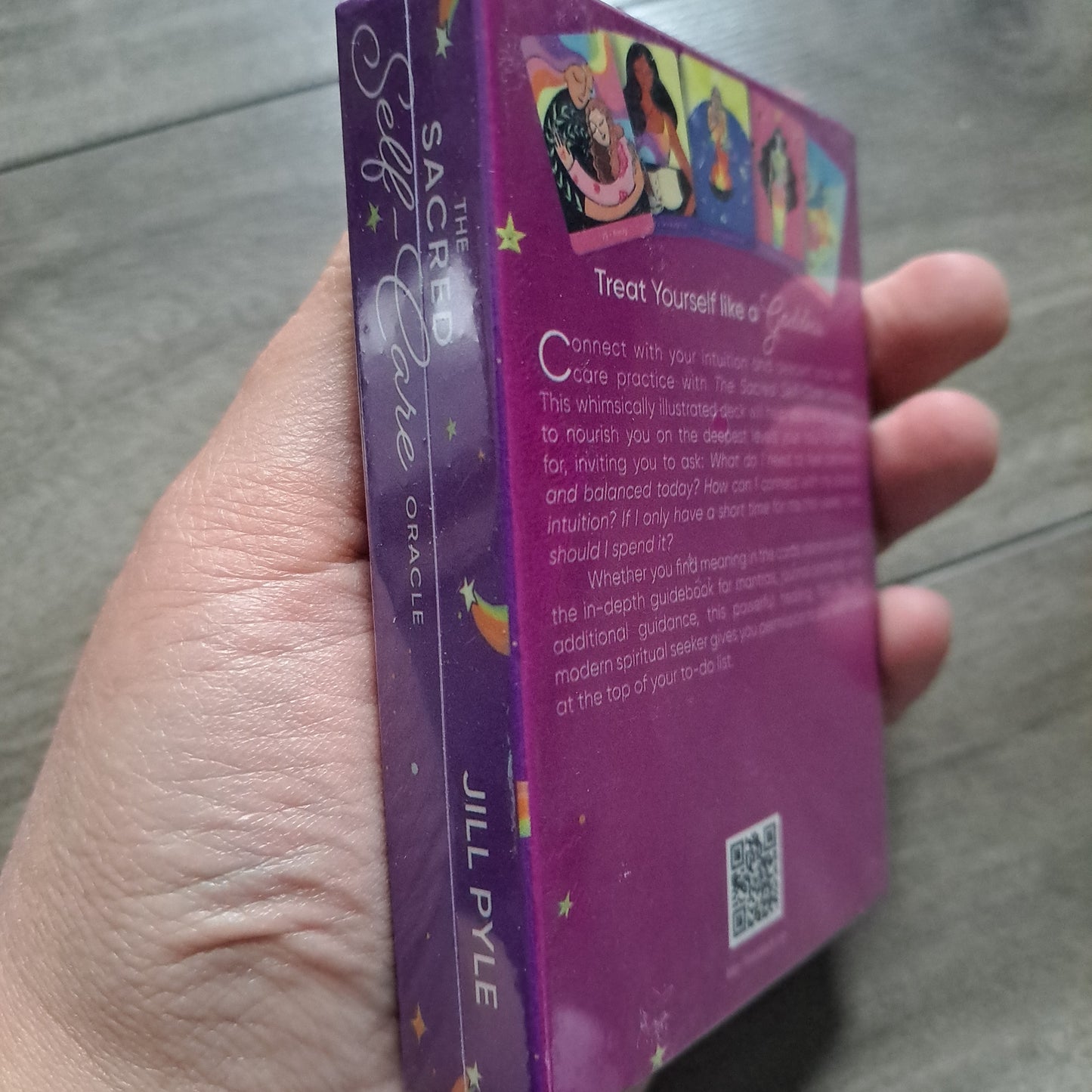 The Sacred Self-Care Oracle- 55 cards Pocket Mini Size