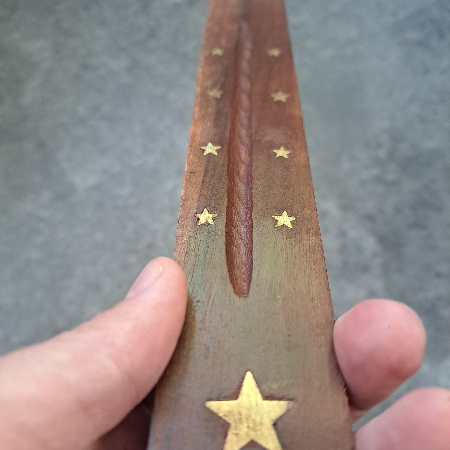 Incense Stick Holder & Ash Catcher -Stars