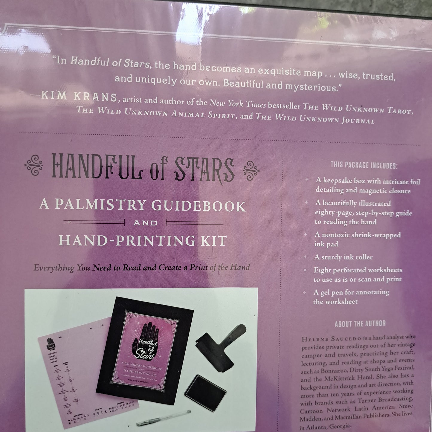 Handful of Stars: A Palmistry Guidebook and Hand-Printing Kit