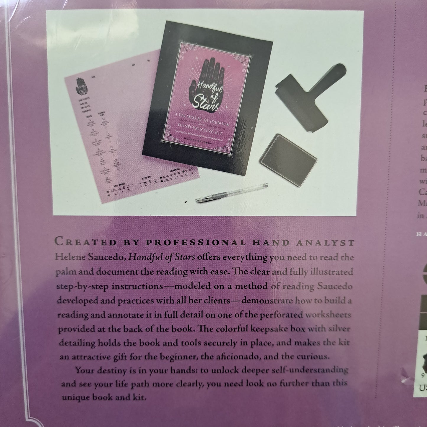 Handful of Stars: A Palmistry Guidebook and Hand-Printing Kit