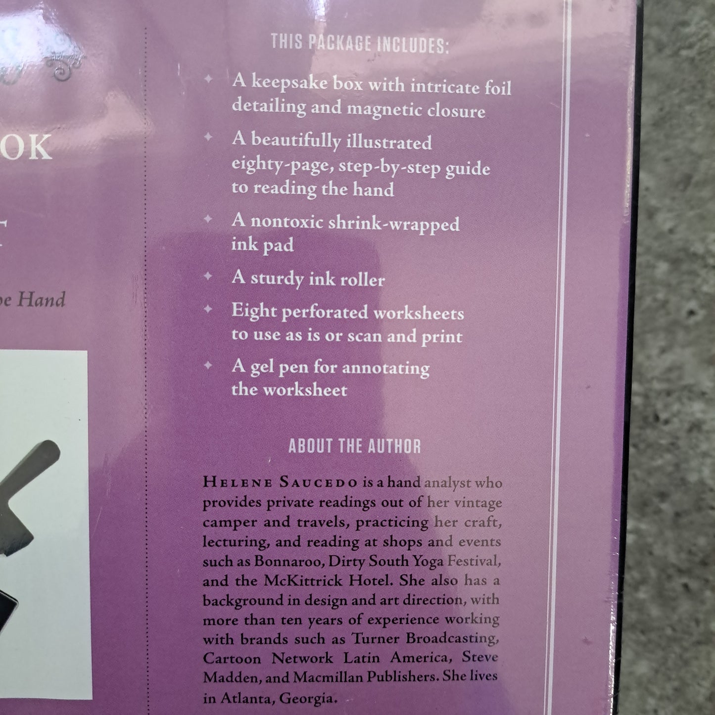 Handful of Stars: A Palmistry Guidebook and Hand-Printing Kit