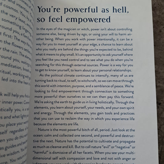 Bewitching the Elements: A Guide to Empowering Yourself Through Earth, Air, Fire, Water, and Spirit