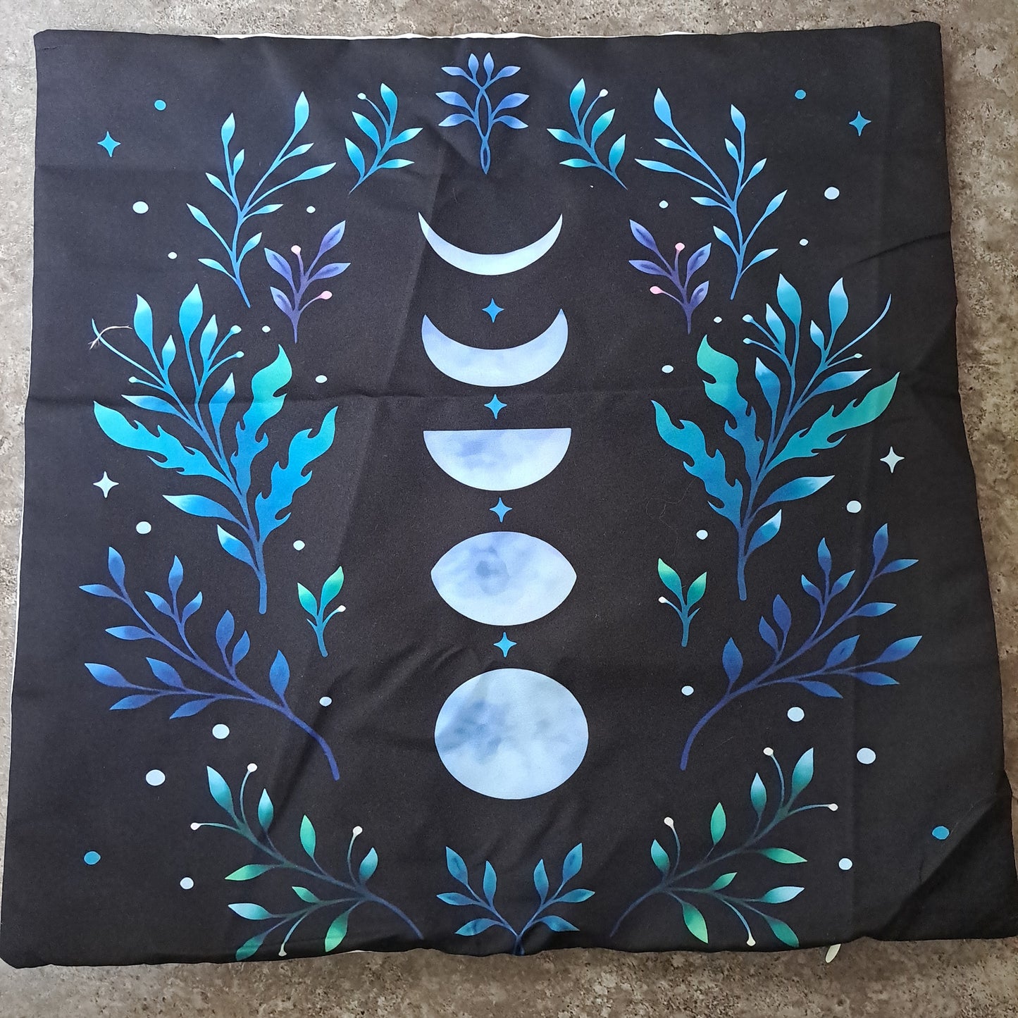 Moon Pillow Case (Blue)