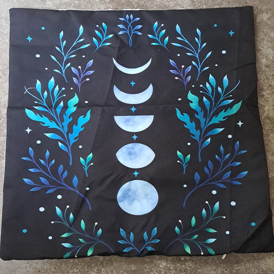 Moon Pillow Case (Blue)