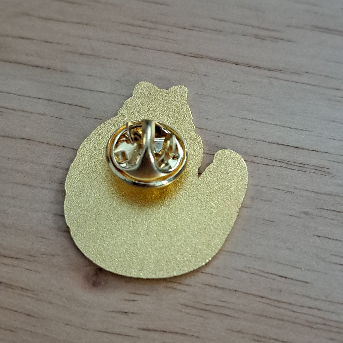 Cats Hugging Ying Yang Pin