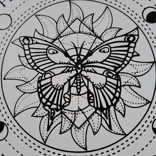 Pendulum Board - Butterfly White