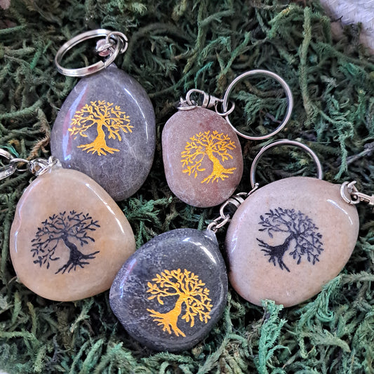 Tree of Life Inspired Key Chain