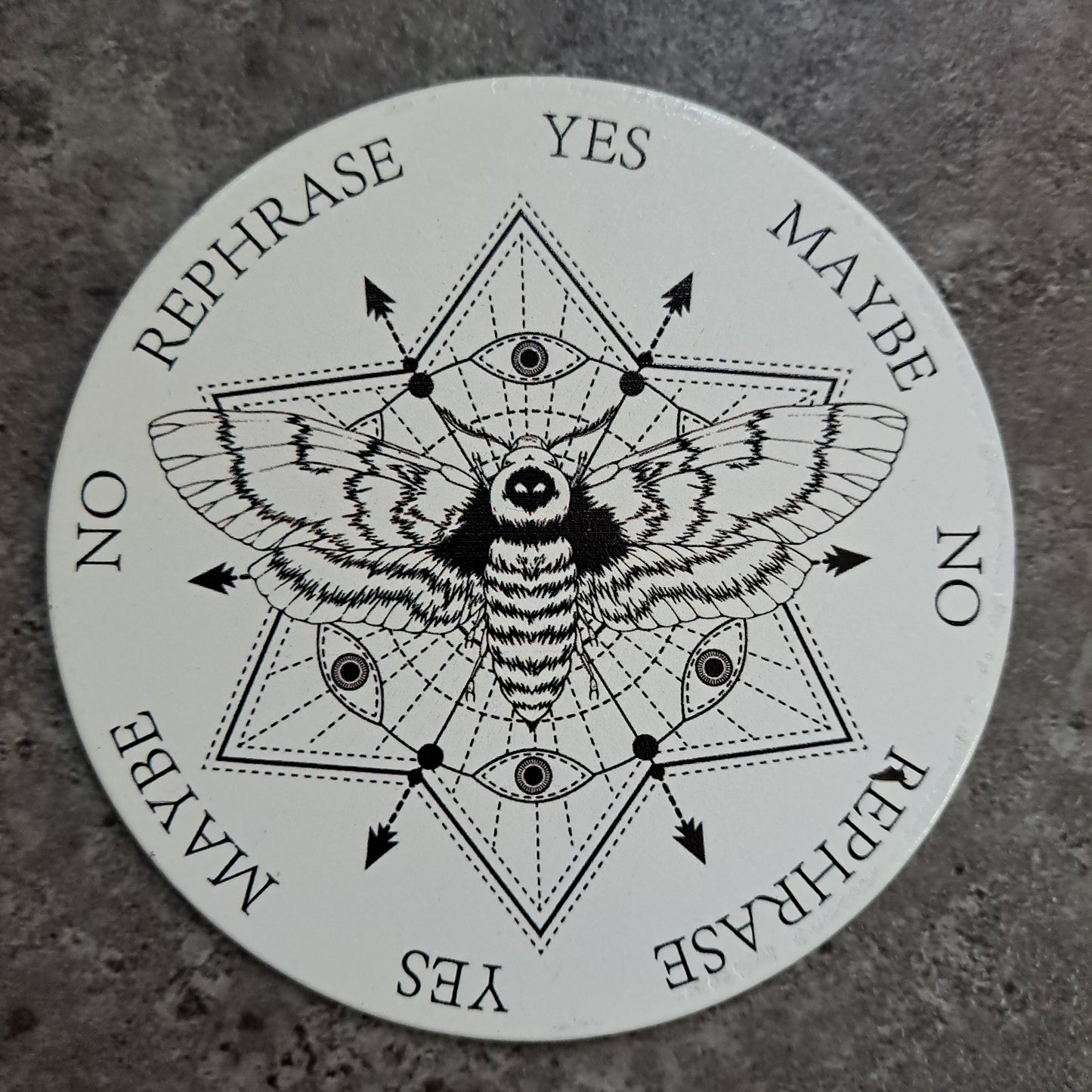 Pendulum Board, Double Sided - Moth