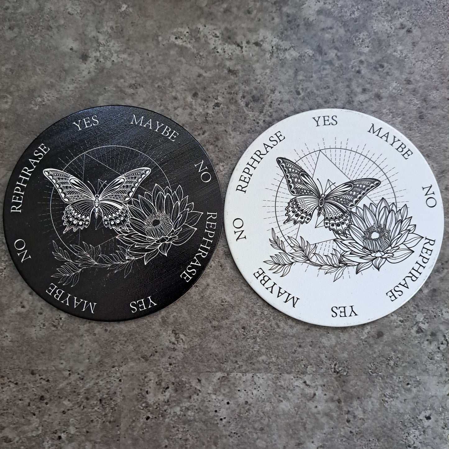 Pendulum Board, Double Sided - Butterfly