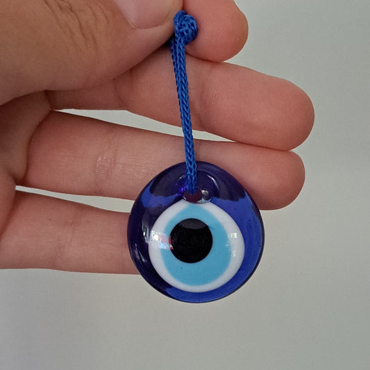 Nazar Charm, Evil Eye Protection Amulet, Made From Turkish Glass