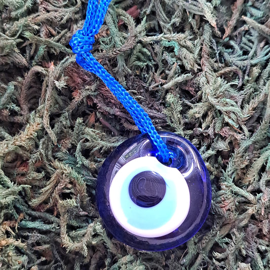 Nazar Charm, Evil Eye Protection Amulet, Made From Turkish Glass