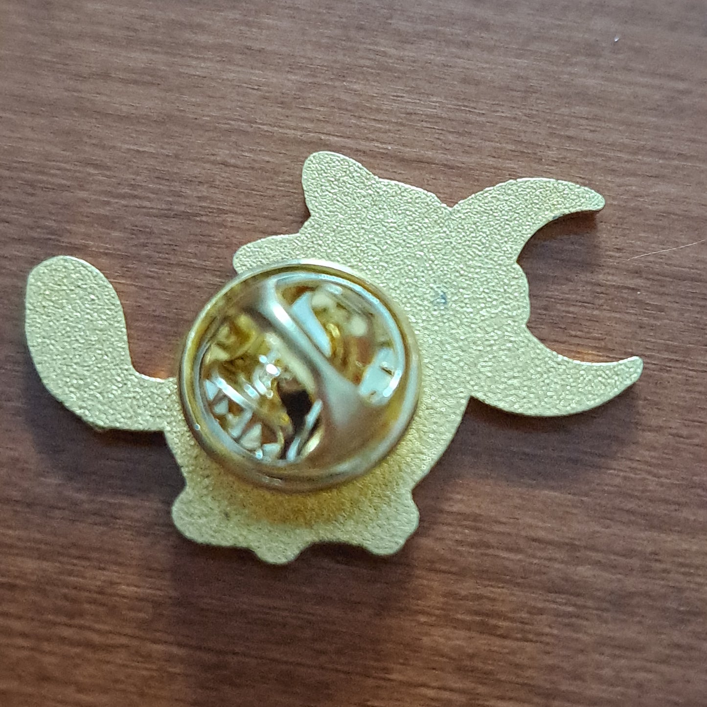Cat Hugging Moon Pin