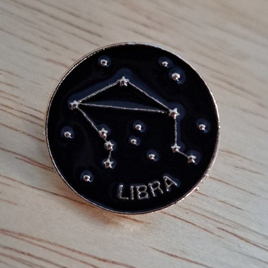 Libra Astrology Pin