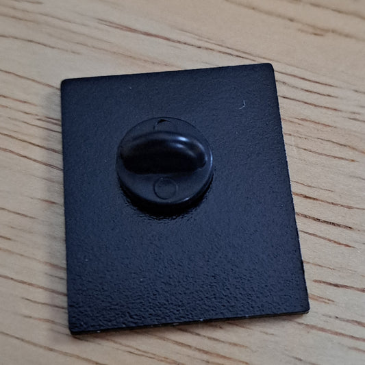 The Wheel of Fortune Cat Tarot Card Pin