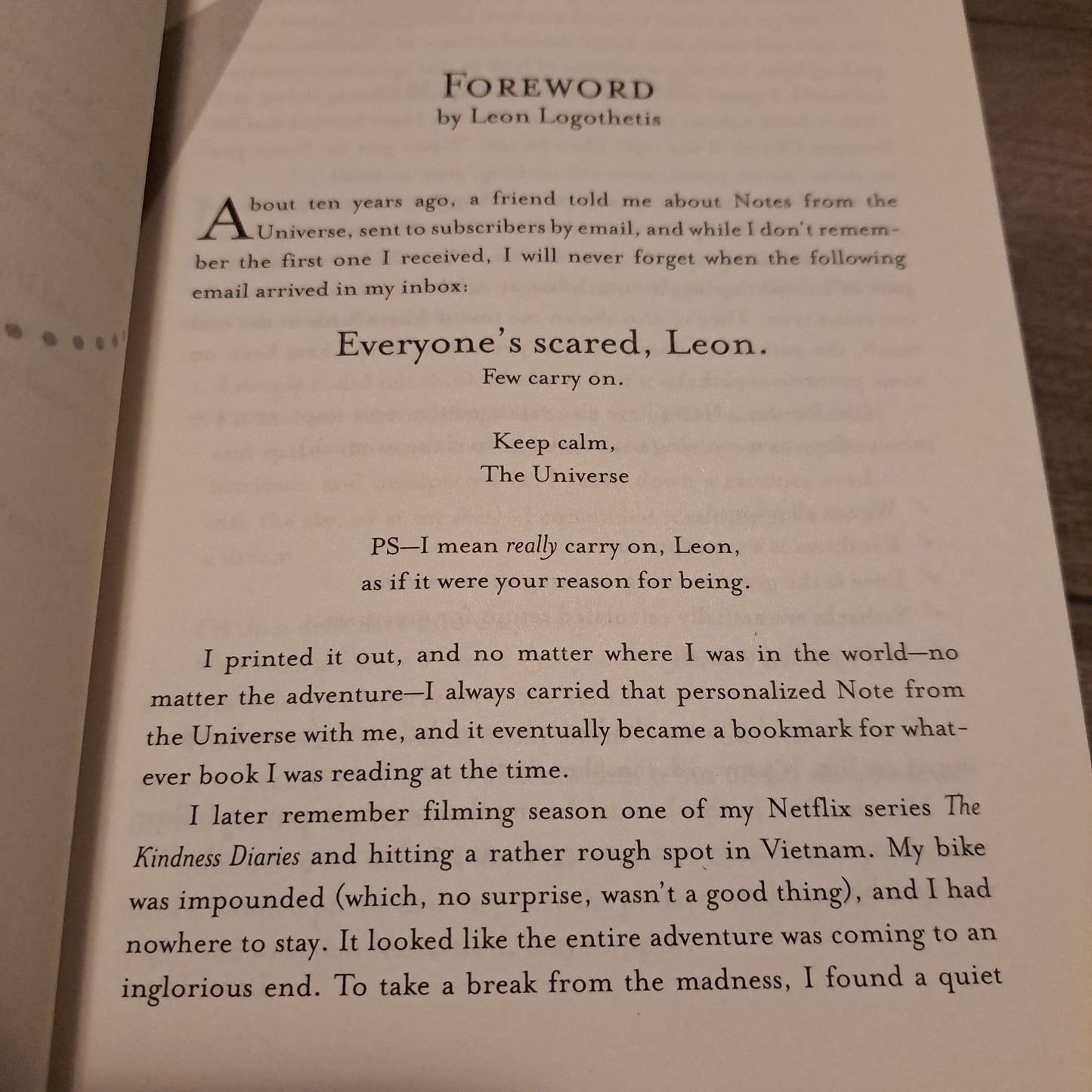 The Complete Notes From the Universe