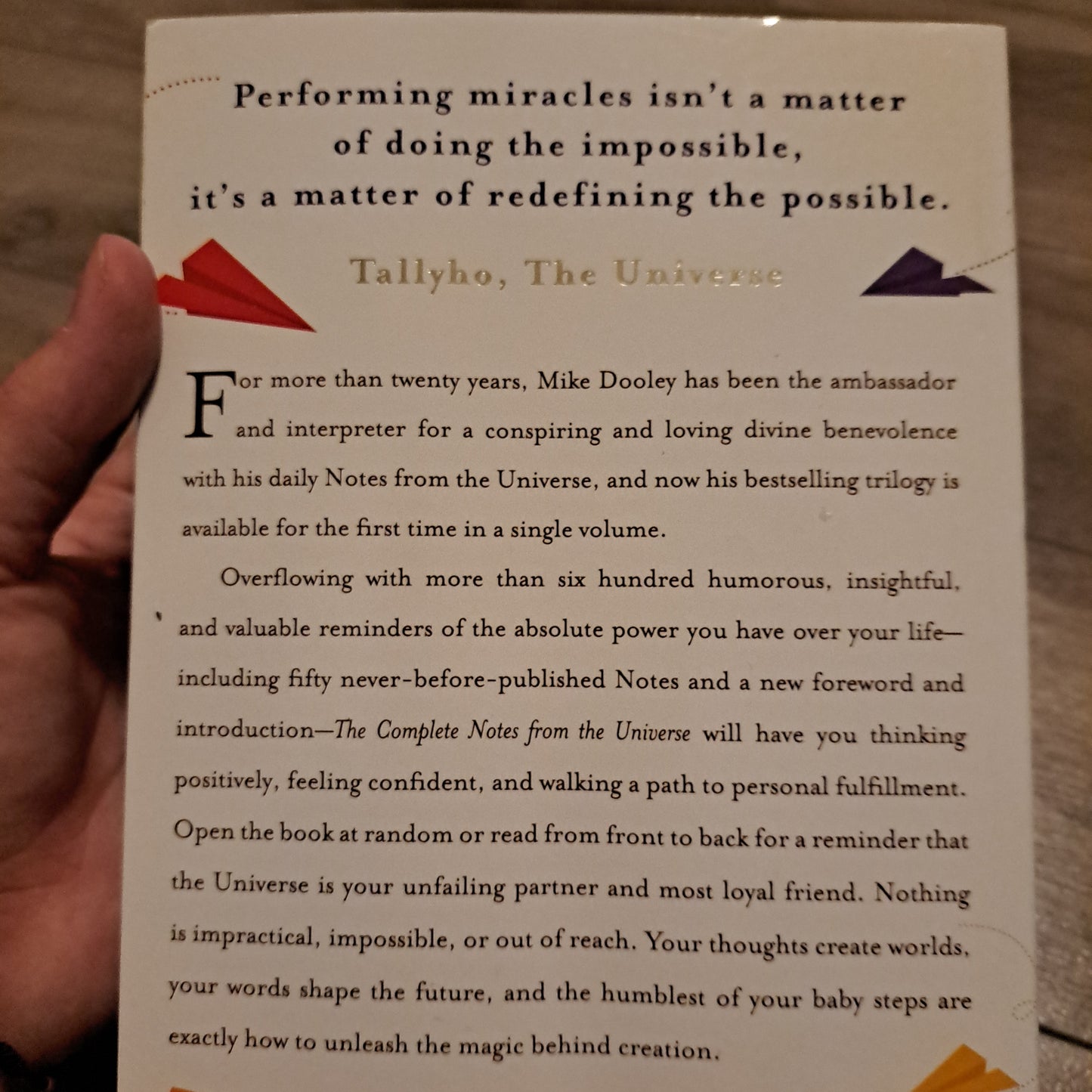The Complete Notes From the Universe