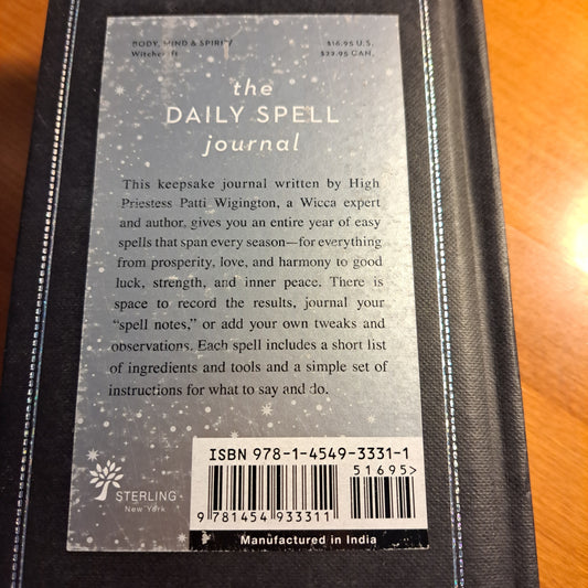The Daily Spell Journal: A Diary of Enchantments for Every Day of the ...