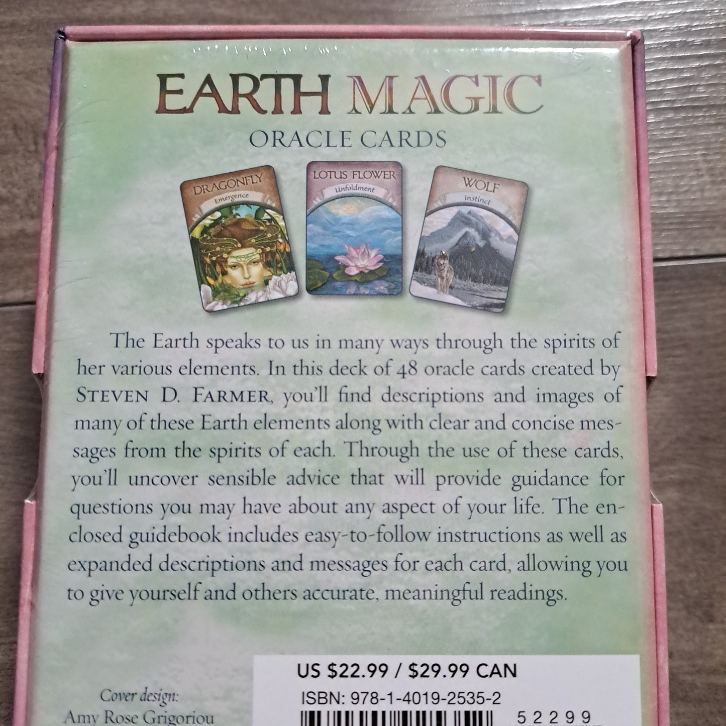 Earth Magic Oracle Cards - 48 Cards and Guidebook