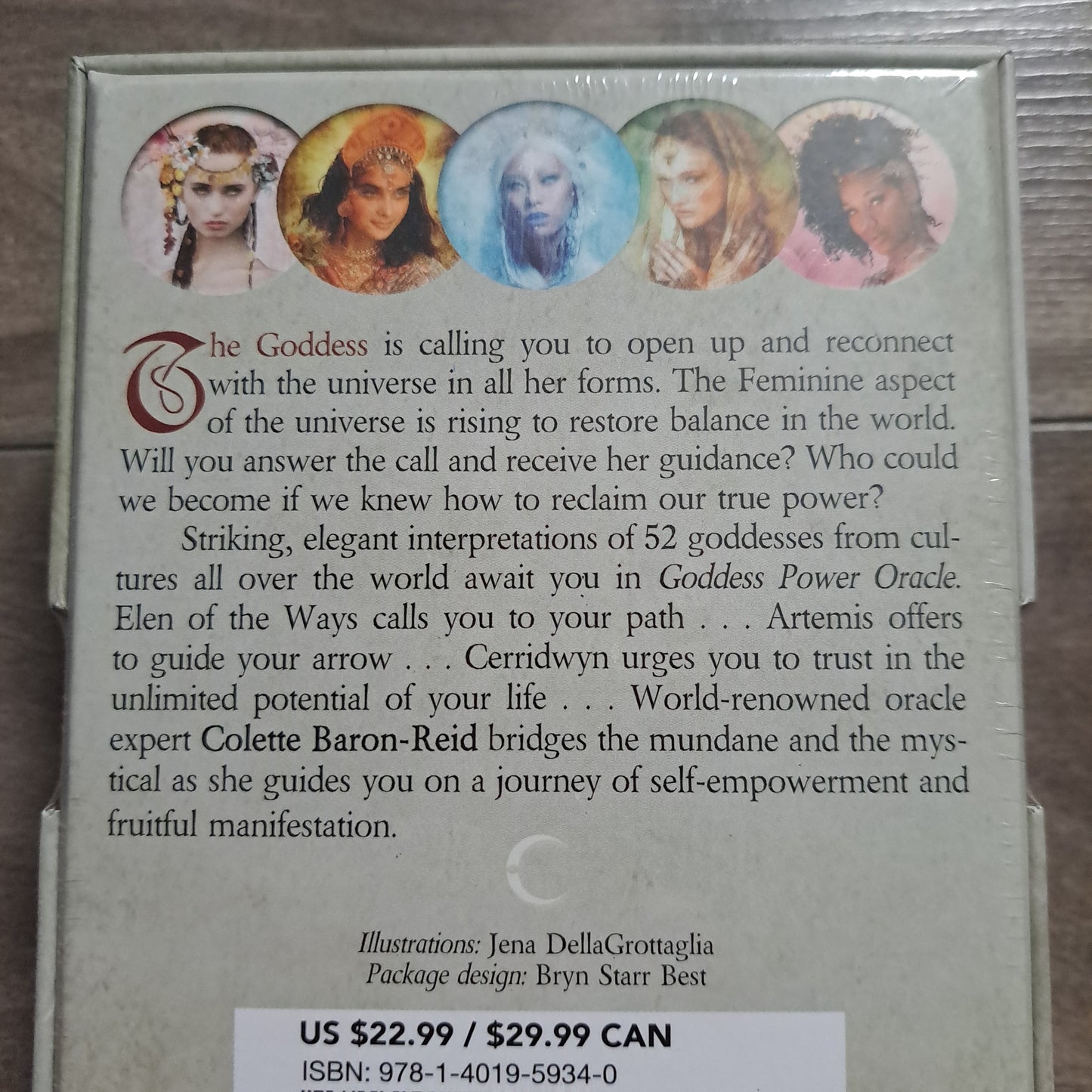 Goddess Power Oracle - 52 Cards & Guidebook