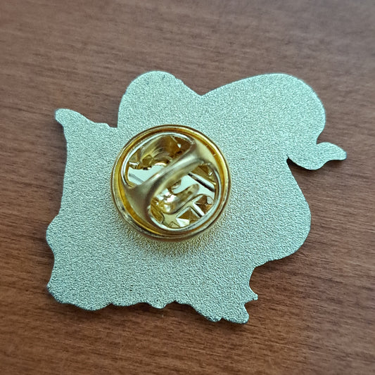 Witch with Witch Hat Pin