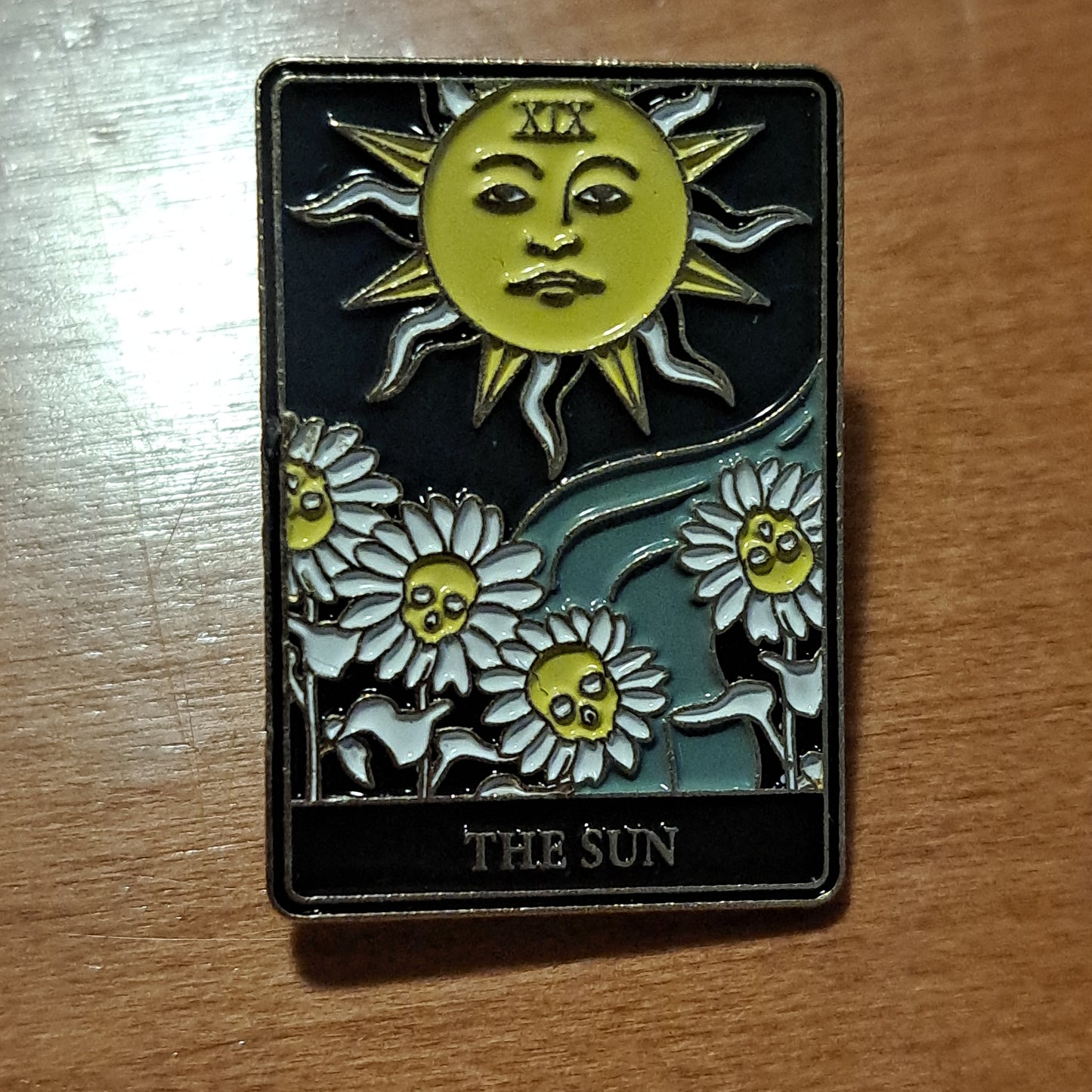 The Sun Tarot Card Pin