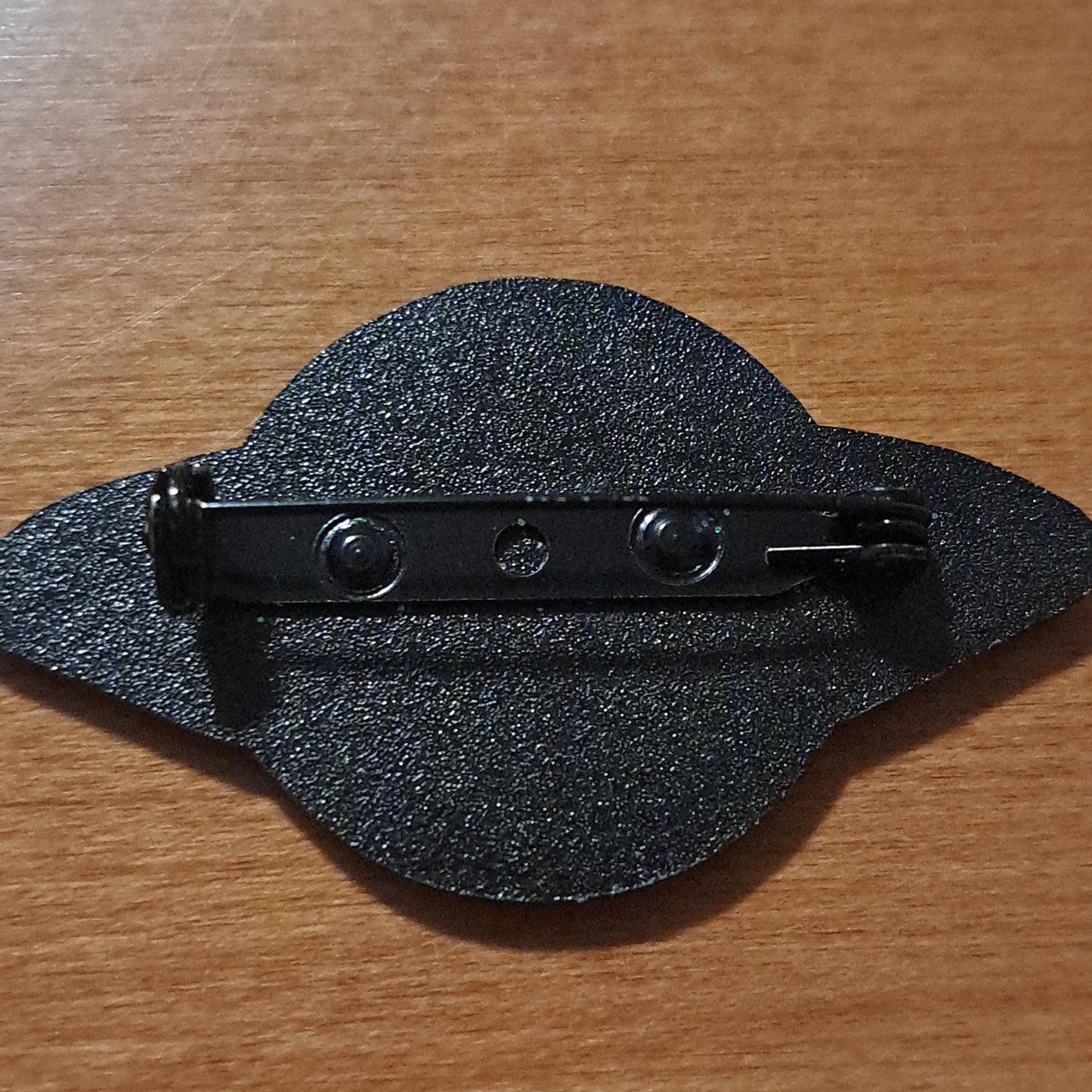 Butterfly Large Moon in Background Pin