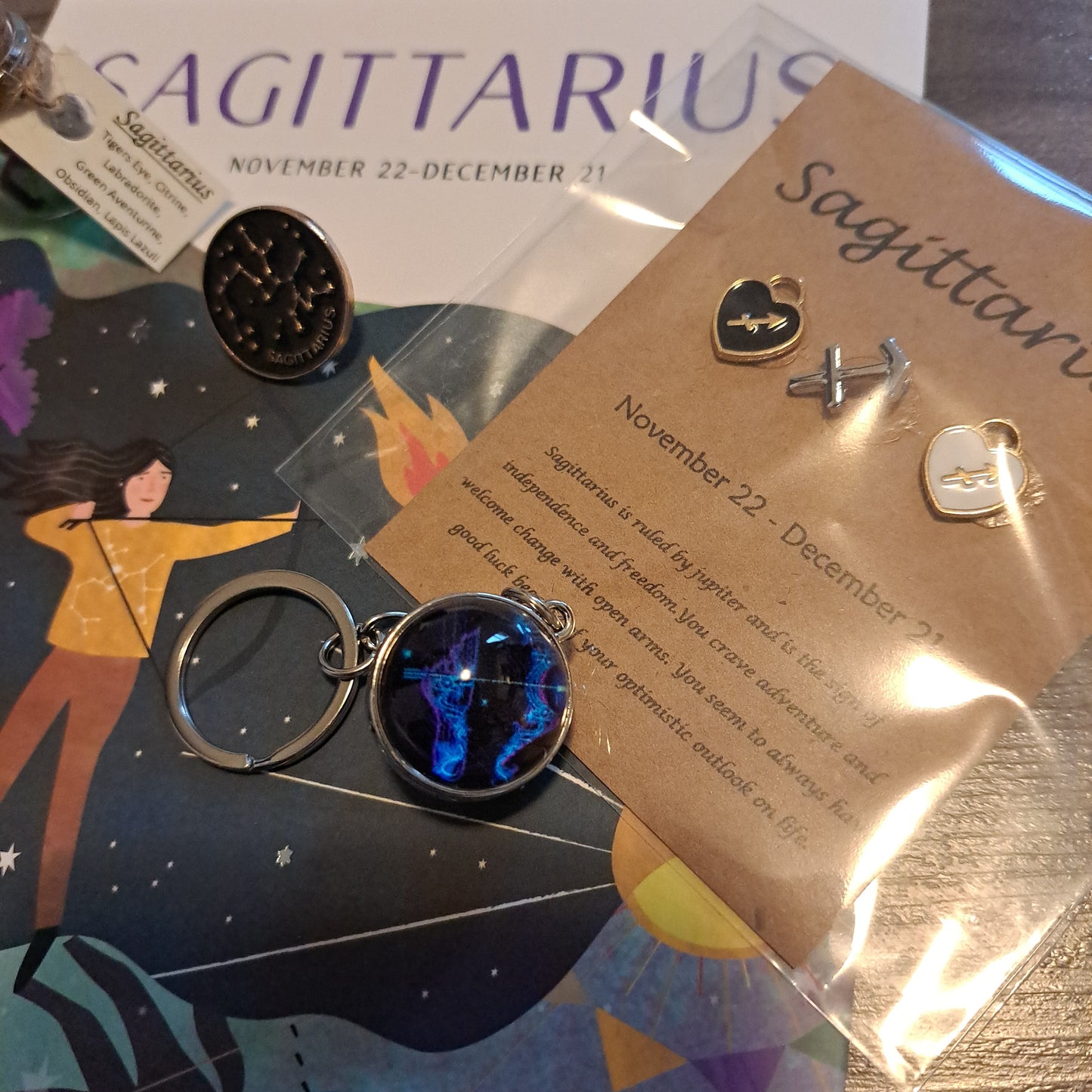 SAGITTARIUS Zodiac Kit, Astrology Kit, Star Sign, Constellation, Sun, Moon, Rising