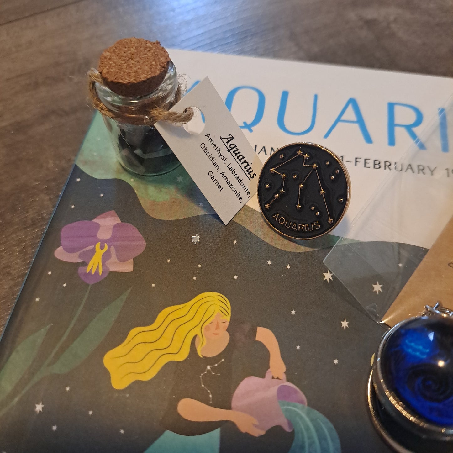 AQUARIUS Zodiac Kit, Astrology Kit, Star Sign, Constellation, Sun, Moon, Rising