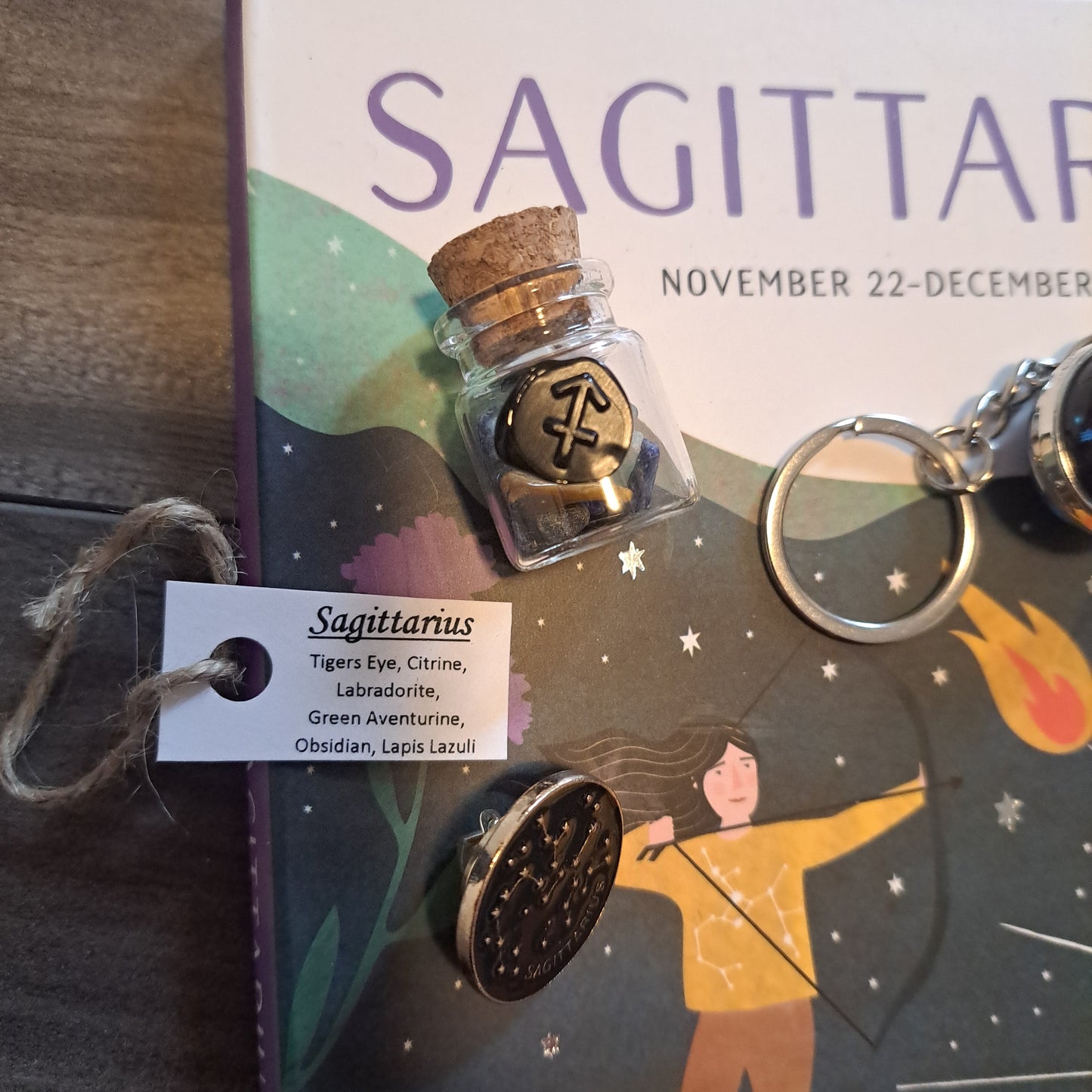 SAGITTARIUS Zodiac Kit, Astrology Kit, Star Sign, Constellation, Sun, Moon, Rising