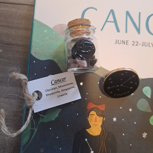 CANCER Zodiac Kit, Astrology Kit, Star Sign, Constellation, Sun, Moon, Rising