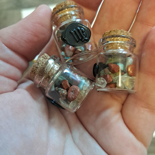 Virgo Custom Chip Bottle